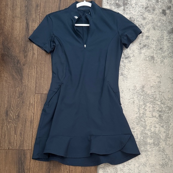 Adidas Dark Blue Mini Dress - Picture 1 of 3